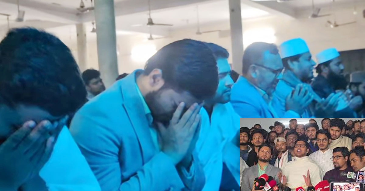 ভিপি রিয়াজ এ বিজয় শহীদদের ও বেগম খালেদা জিয়াকে উৎসর্গ, শুকরিয়ার নামাজ আদায়