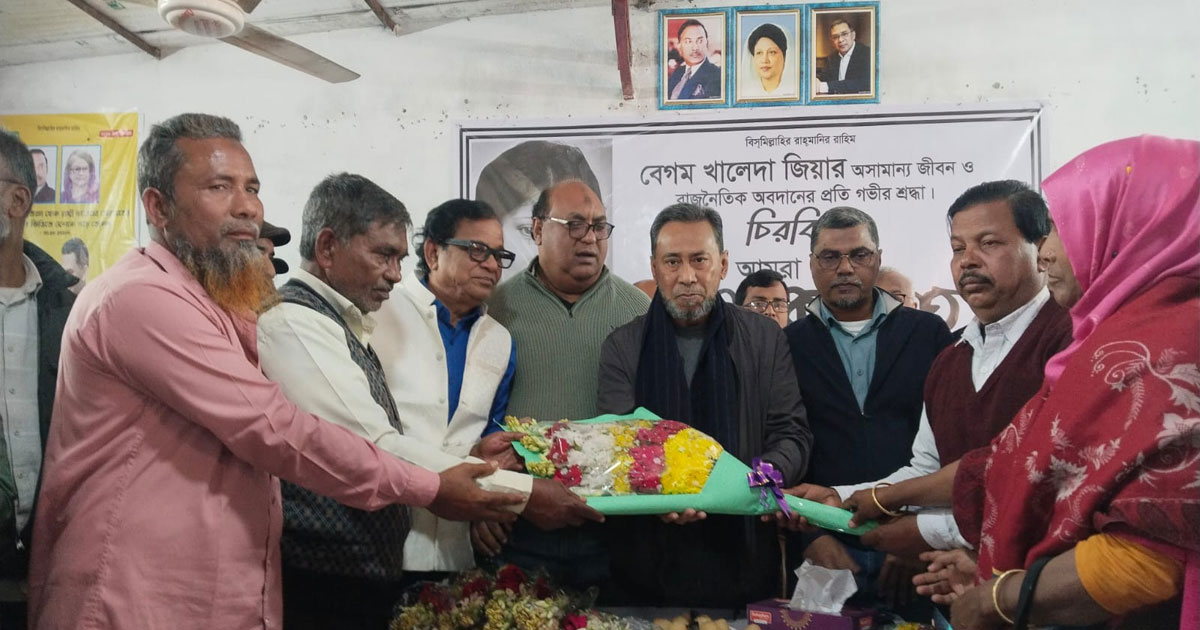 নীলফামারীতে ৪ ইউপি চেয়ারম্যানের বিএনপিতে যোগদান