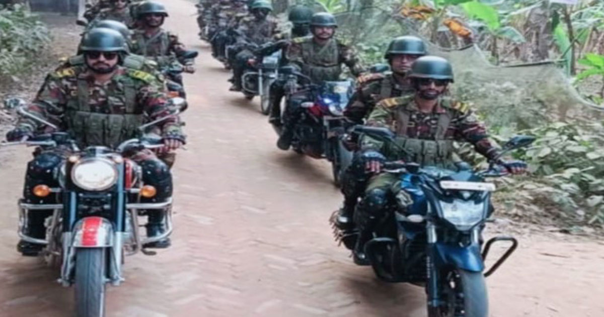 কাপাসিয়ায় সেনাবাহিনীর টহল