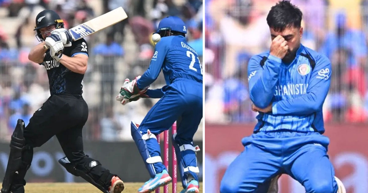 মুজিবের জোড়া আঘাত সামলে আফগানিস্তানকে হারাল নিউজিল্যান্ড