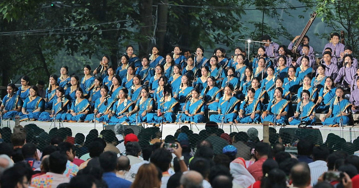 ‘চিত্ত যেথা ভয়শূন্য, উচ্চ যেথা শির’ ছায়ানটের বর্ষবরণ