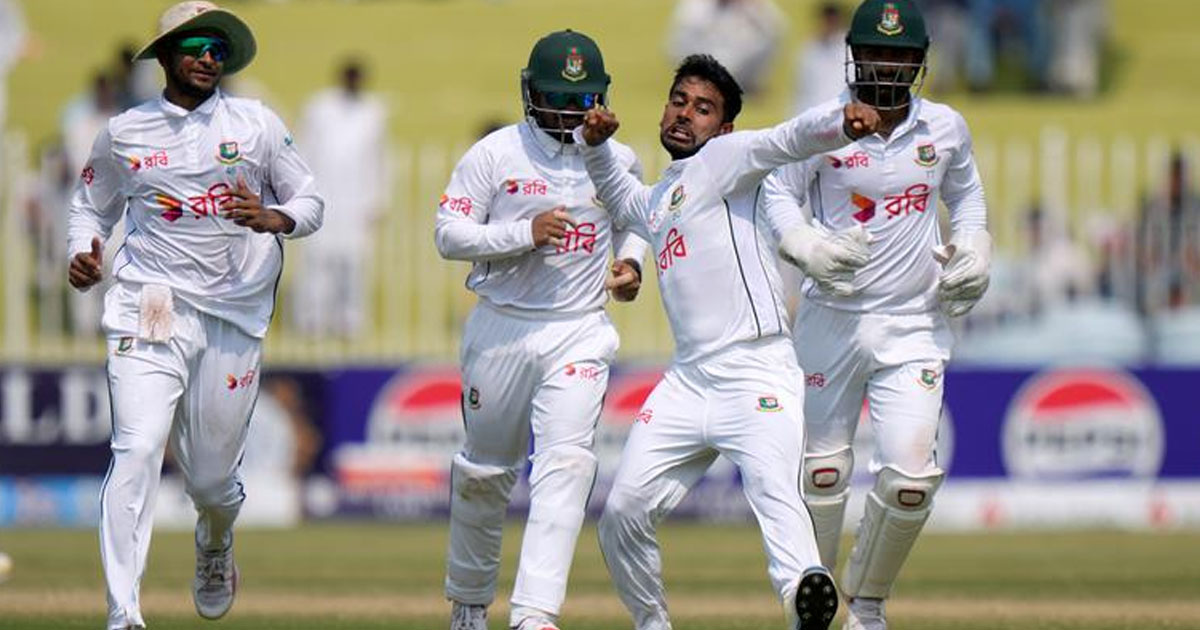 পাঁচ বছর পর টেস্ট খেলতে বাংলাদেশে আসছে পাকিস্তান