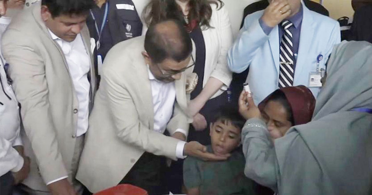 দেশব্যাপী হাম-রুবেলা টিকাদান কর্মসূচির উদ্বোধন