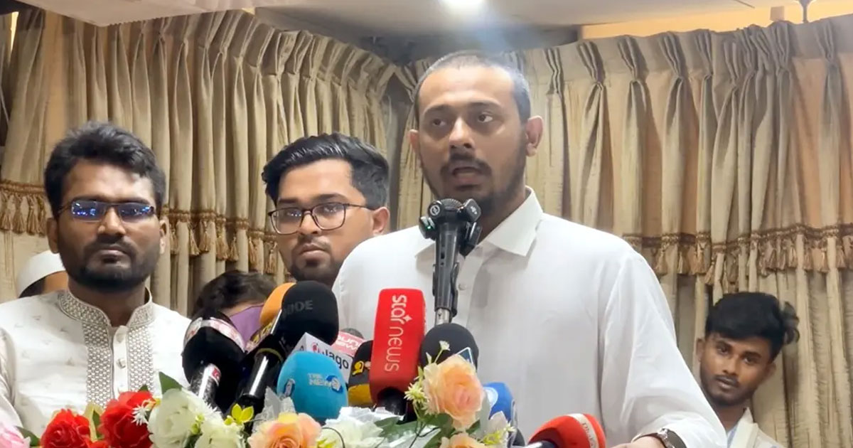 ক্যাম্পাসগুলোকে অস্থিতিশীল করতে চাইলে আমরা প্রতিরোধ করব : নাসীরুদ্দিন পাটওয়ারী