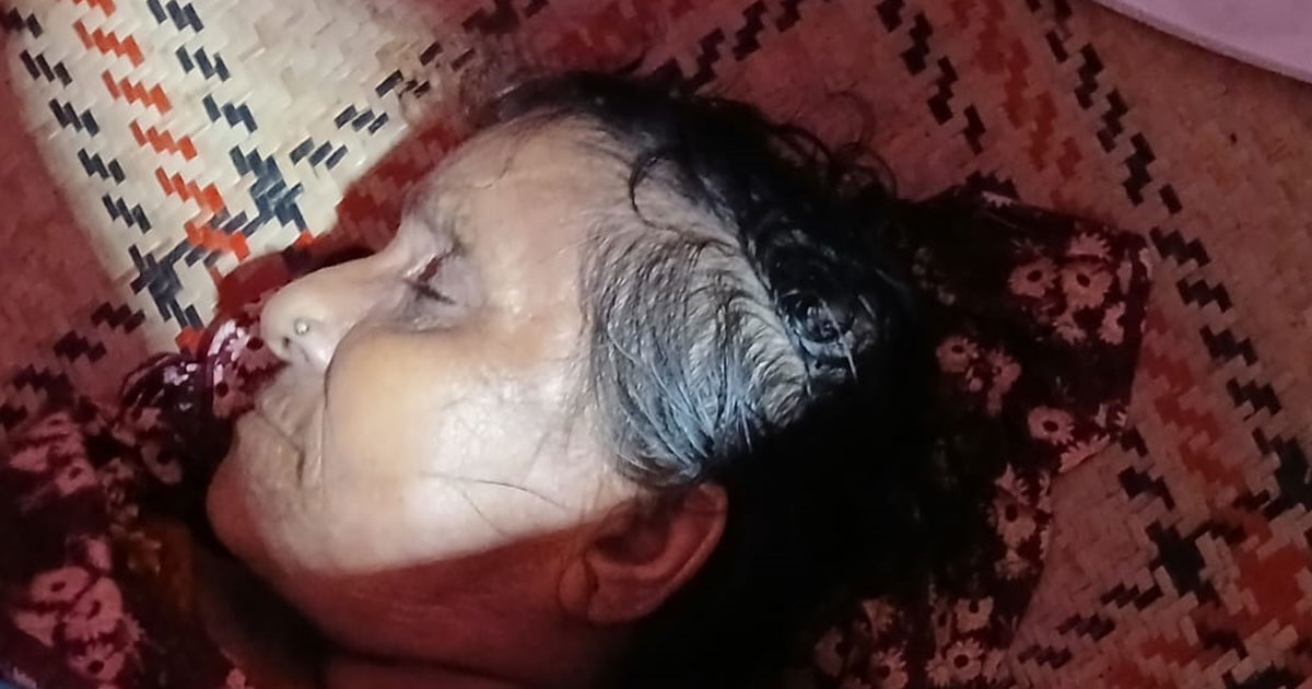 নাতিকে মেরে ফেলার খবরে প্রাণ গেল নানির