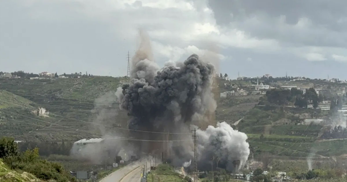 আজও লেবাননে হামলা চালাচ্ছে ইসরায়েল