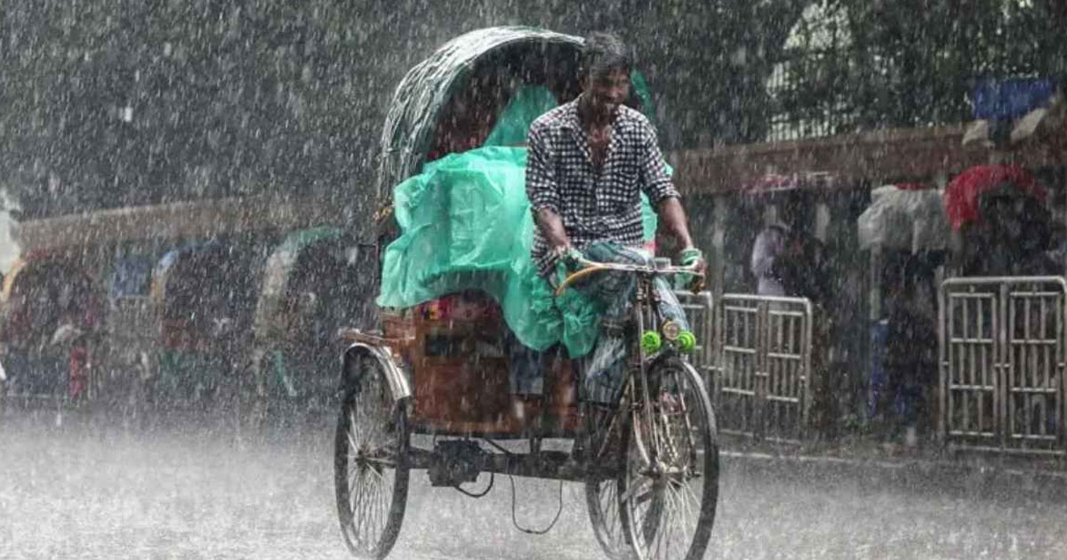 ঢাকাসহ সারাদেশে বজ্রবৃষ্টির আভাস