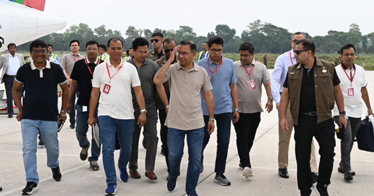 আজ সিলেট সফরে যাচ্ছেন প্রধানমন্ত্রী তারেক রহমান