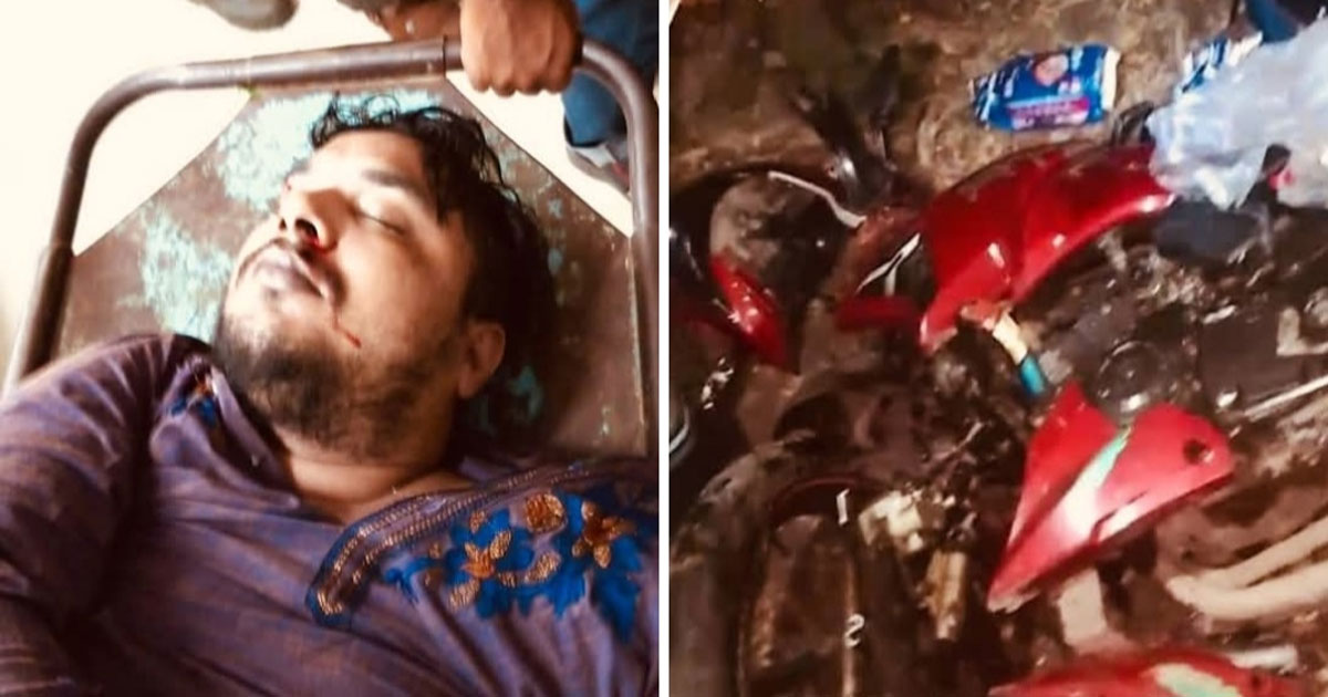 চুরিকরে মোটরসাইকেলসহ পালাতে গিয়ে সড়ক দুর্ঘটনায় যুবক নিহত