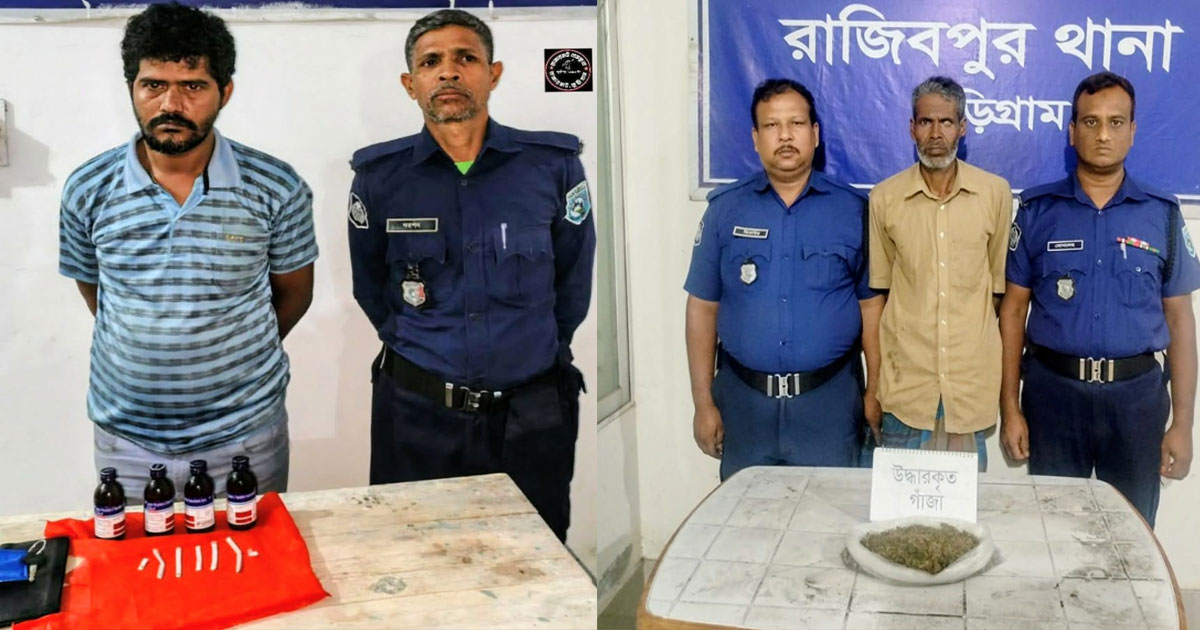 কুড়িগ্রামে পুলিশের বিশেষ অভিযানে ২৪ ঘণ্টায় গ্রেফতার ২০