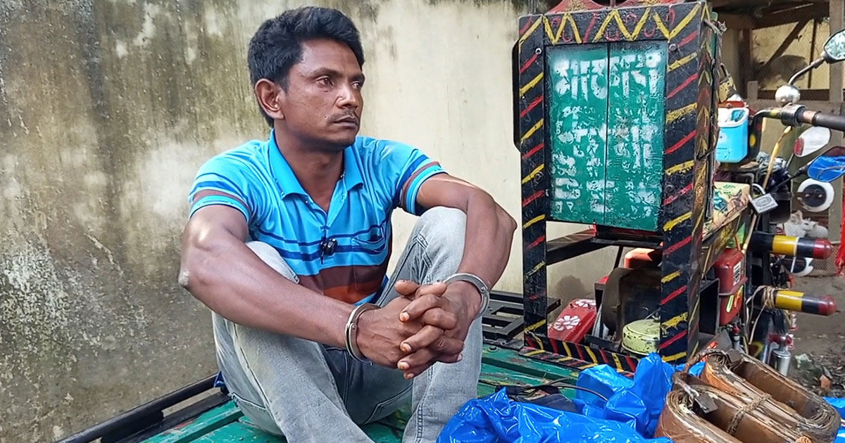 গাংনীতে ট্রান্সফরমার চোর আটক