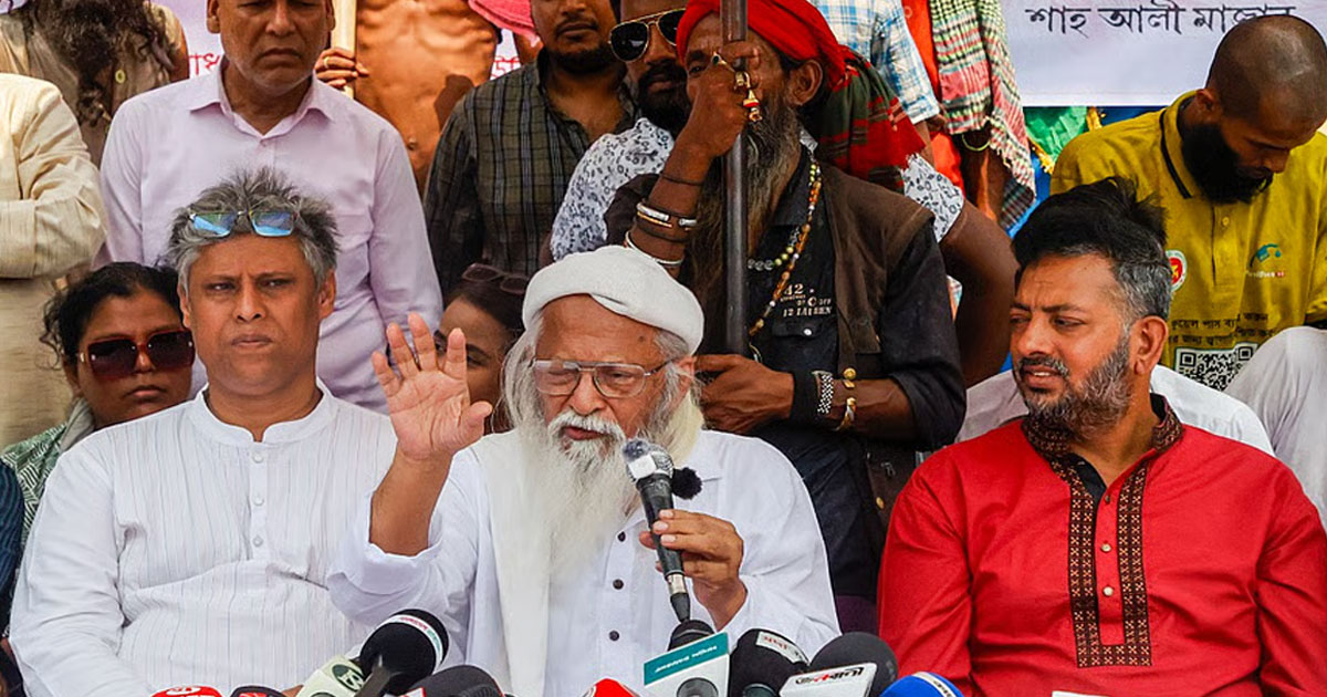 শুভেন্দু অধিকারীর নির্দেশে বাংলাদেশে মাজার ভাঙা হচ্ছে: ফরহাদ মজহার