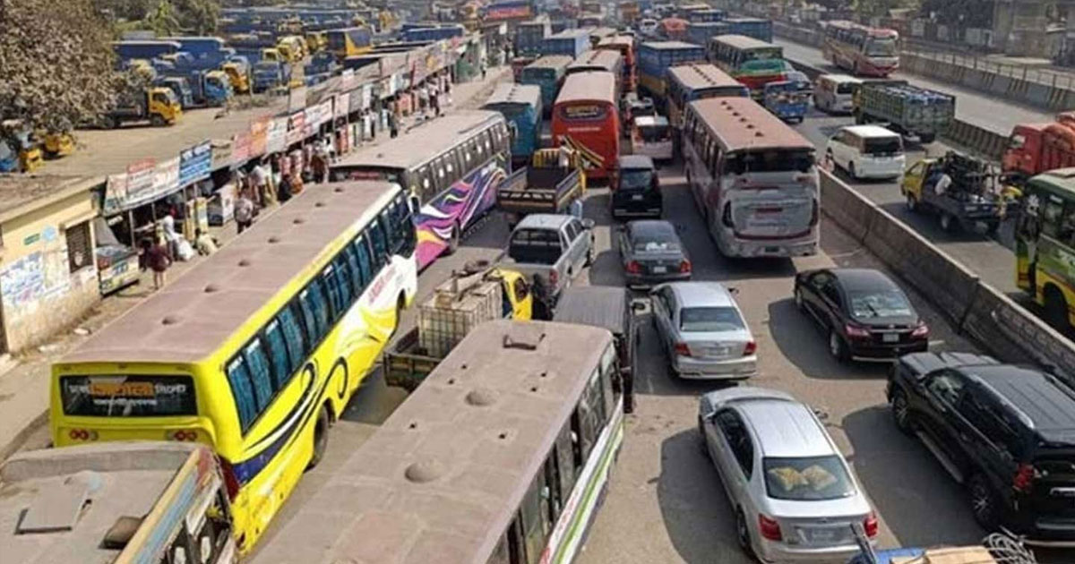 ঈদযাত্রায় যে ৯৪ স্পটে তীব্র যানজটের আশঙ্কা
