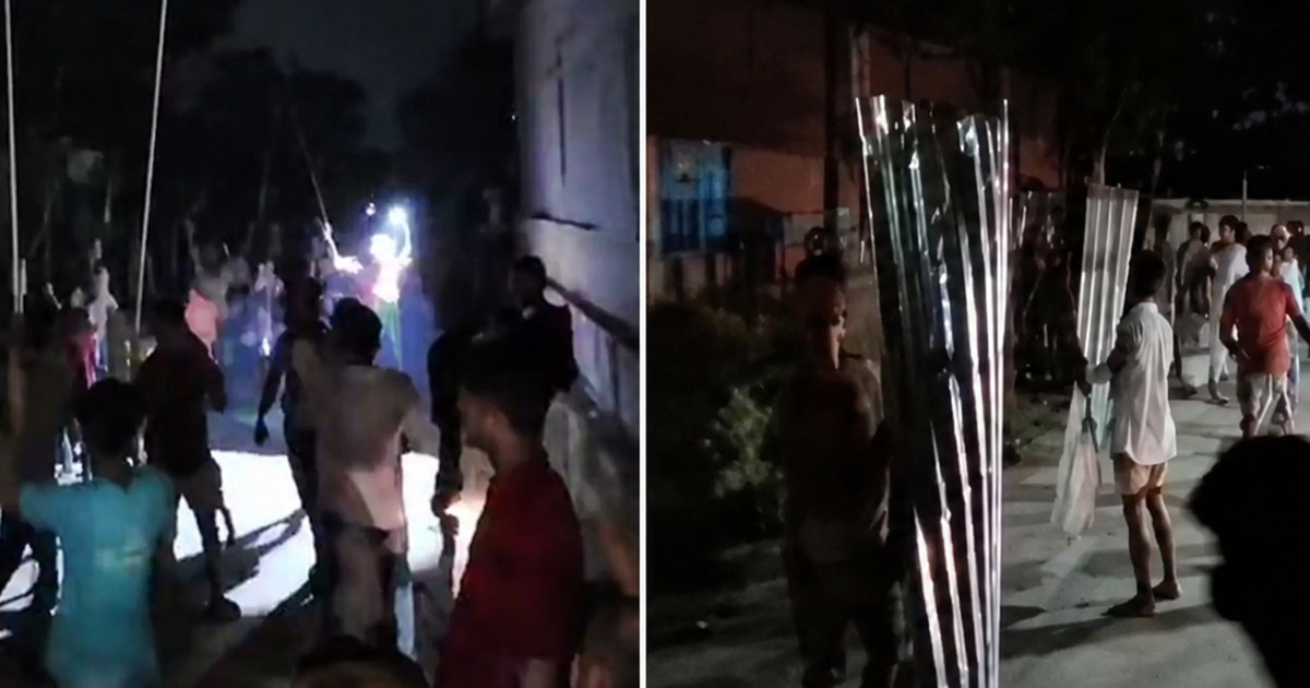 চামড়া রাখা নিয়ে আশুগঞ্জে দুই গোষ্ঠীর সংঘর্ষ, আহত ১০