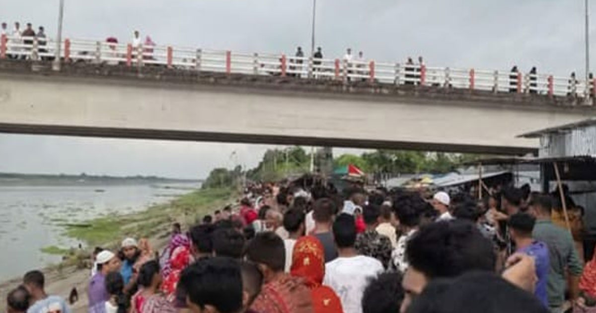গড়াই নদীতে শিশুকে ফেলে মায়ের আত্মহত্যার চেষ্টা