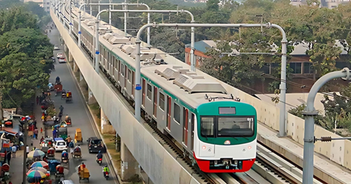 মেট্রোরেল চলাচলের সময় বাড়ছে