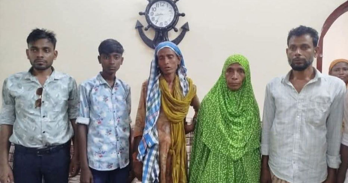 মাজারের কুমিরের আক্রমণে নিহত ফাতেমার মা তিন বছর পর ফিরলেন পরিবারে