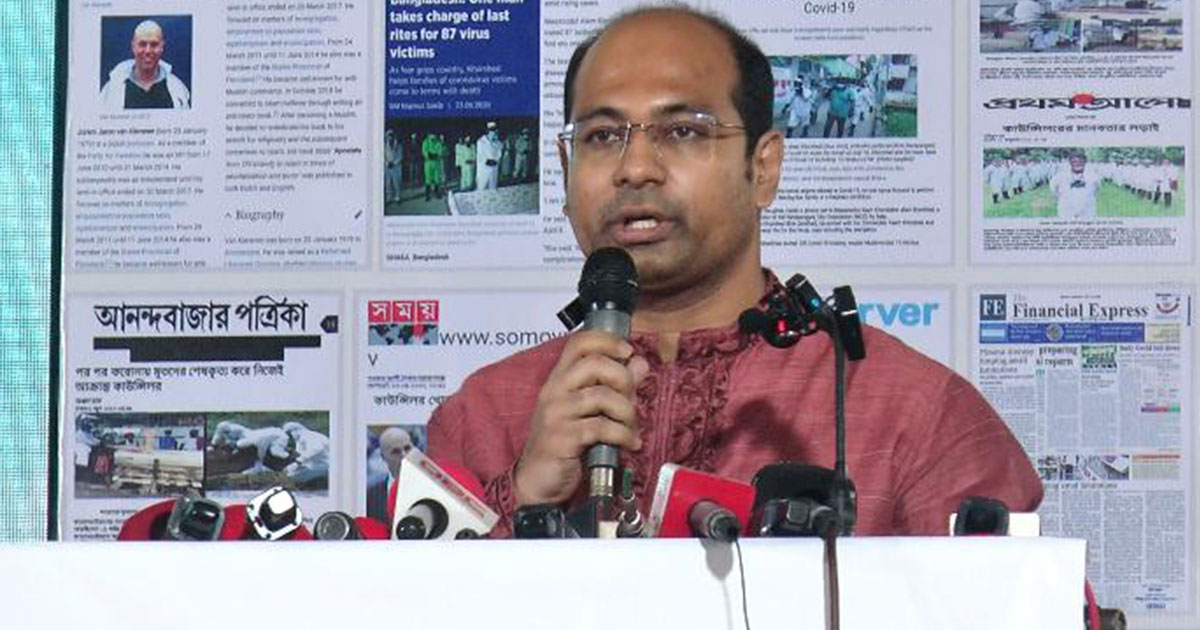 বক্তাবলী-আলীরটেকে ওয়াটার অ্যাম্বুলেন্স চালুর আহ্বান ফয়েজ উদ্দিনের
