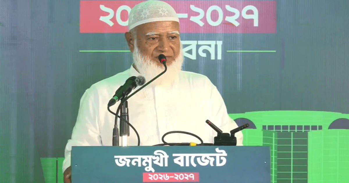 সব প্রতিষ্ঠানেই সরকার হস্তক্ষেপ করছে: জামায়াত আমির
